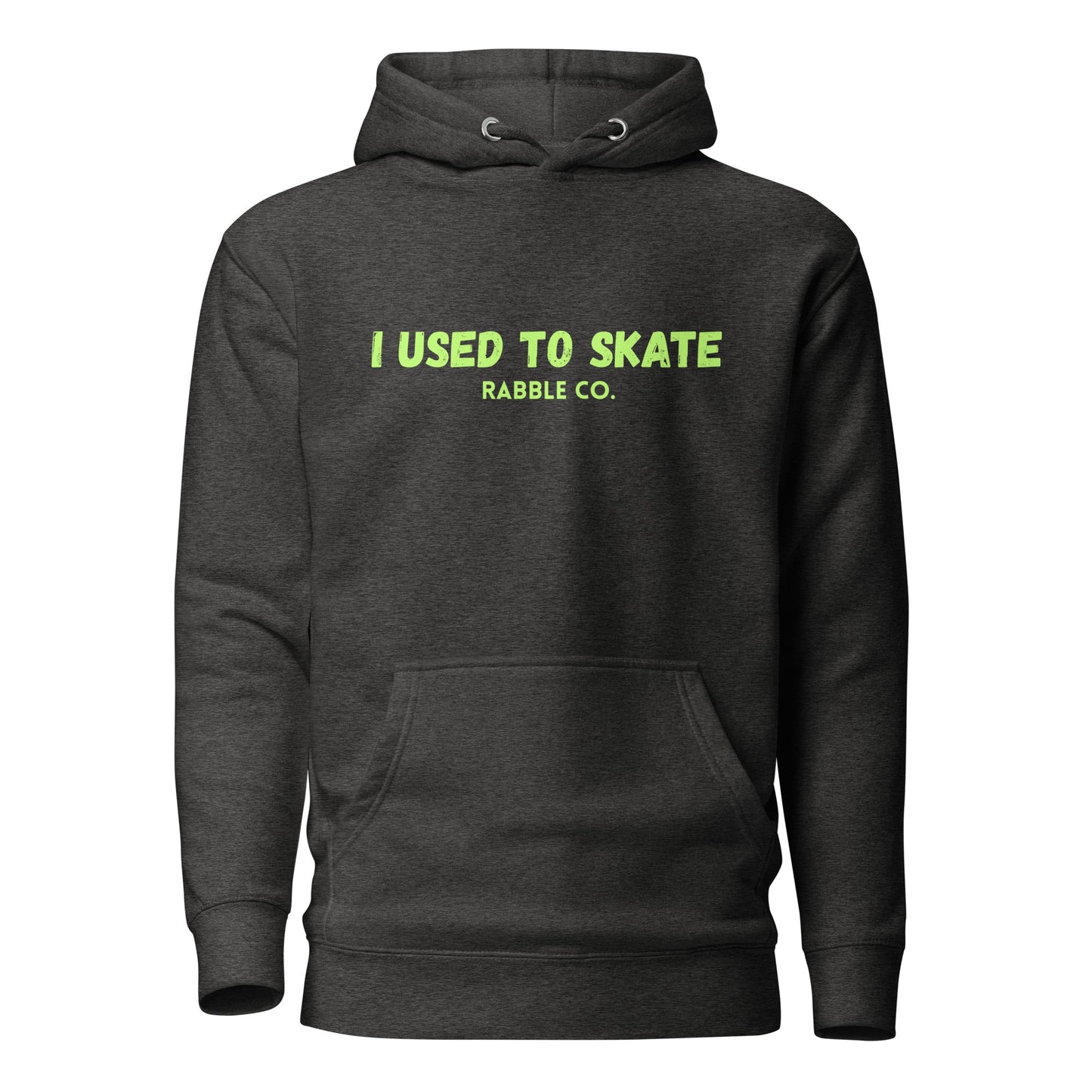 I Used To Skate (Lime) - Hoodie - RABBLE COMPANY