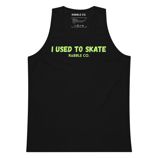 I Used To Skate (Minty) - Tank Top - RABBLE COMPANY