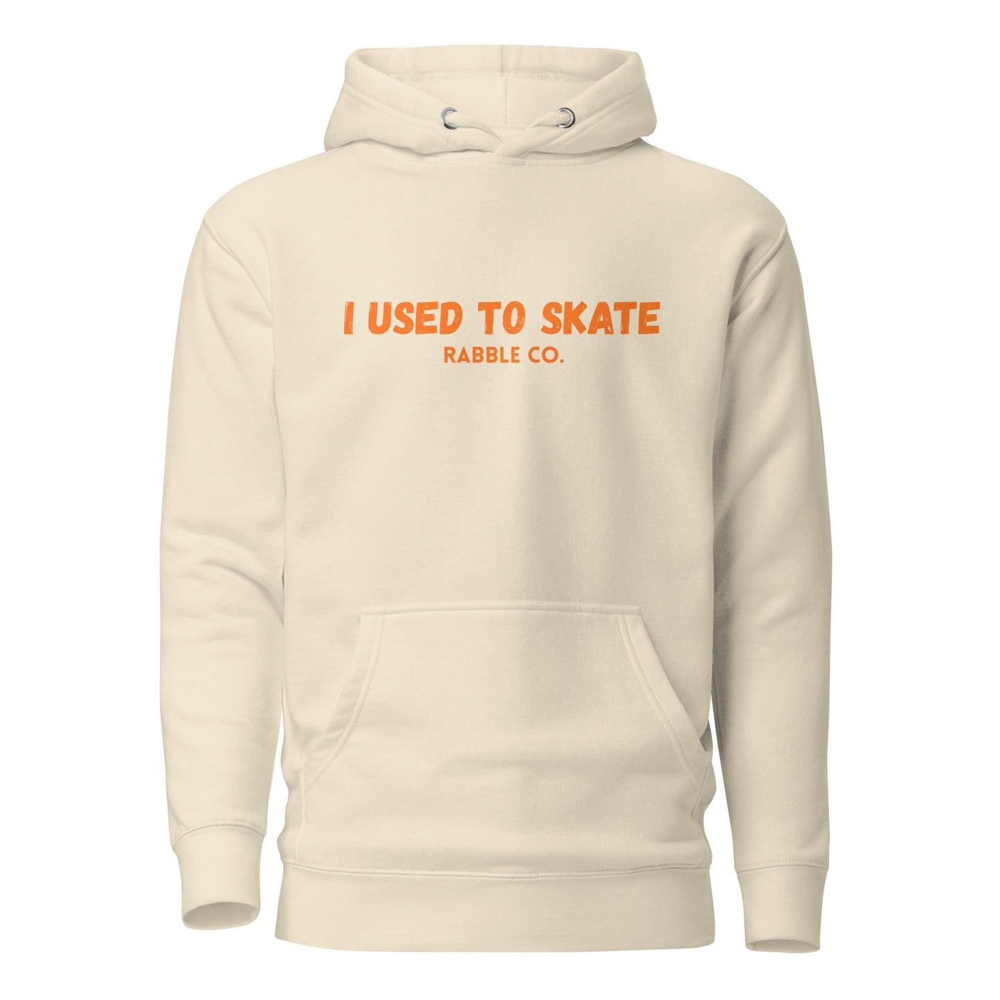 I Used To Skate (Orange) - Hoodie - RABBLE COMPANY