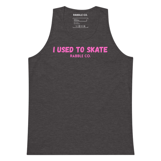 I Used To Skate (Pink) - Tank Top - RABBLE COMPANY