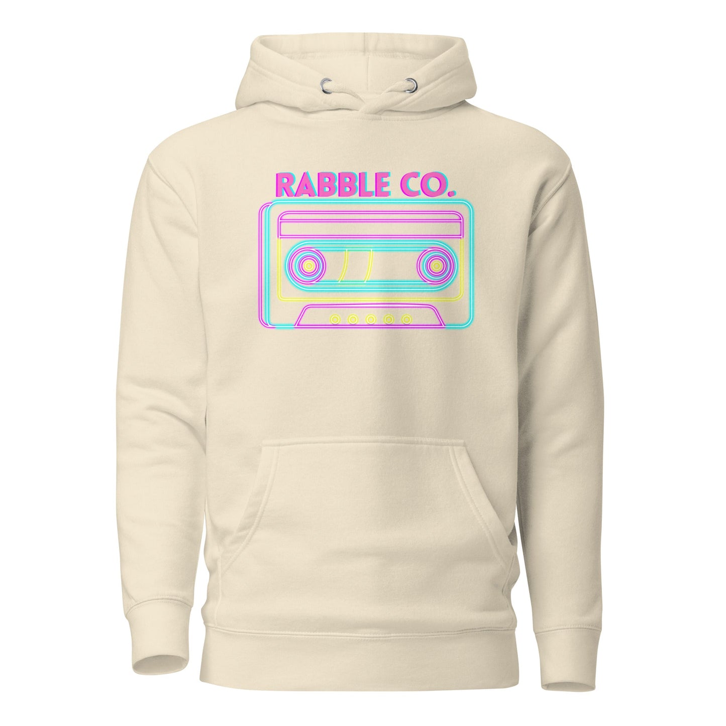 Listen. Rewind. Repeat. - Hoodie - RABBLE COMPANY