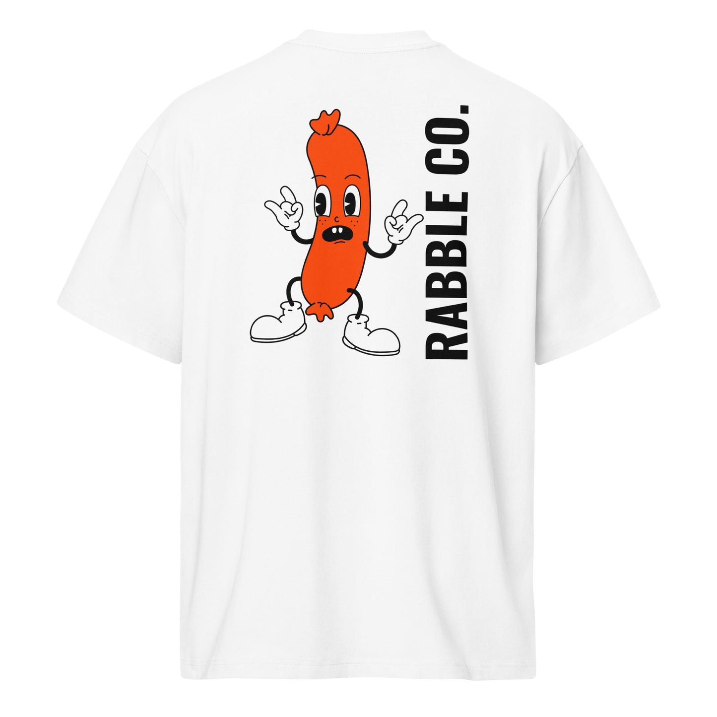 Sausage Fingers - Heavyweight Men’s box tee - RABBLE COMPANY