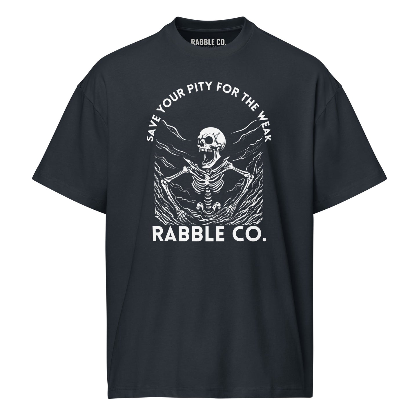 Save Your Pity - Heavyweight Men’s box tee - RABBLE COMPANY