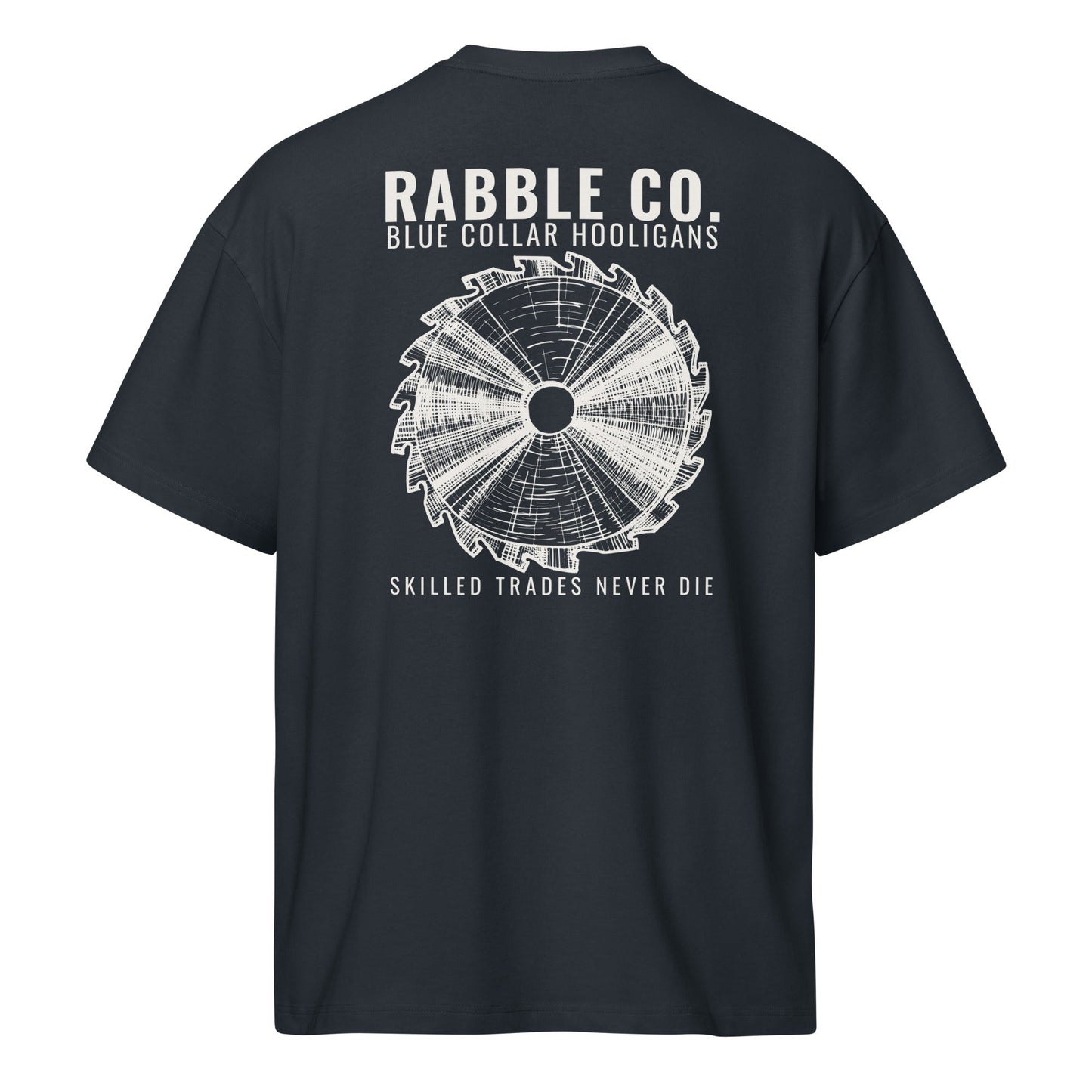 Skilled Saw (W) - Heavyweight Men’s box tee - RABBLE COMPANY