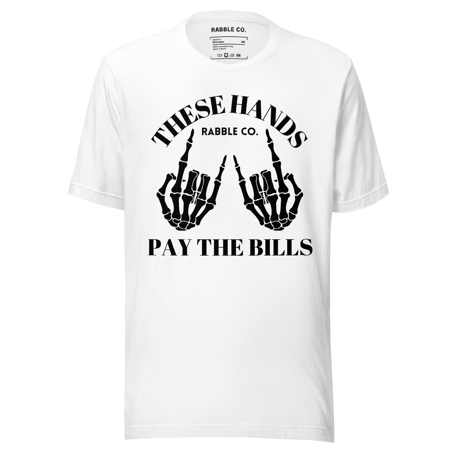 These Hands (BL) - T-Shirt - RABBLE COMPANY