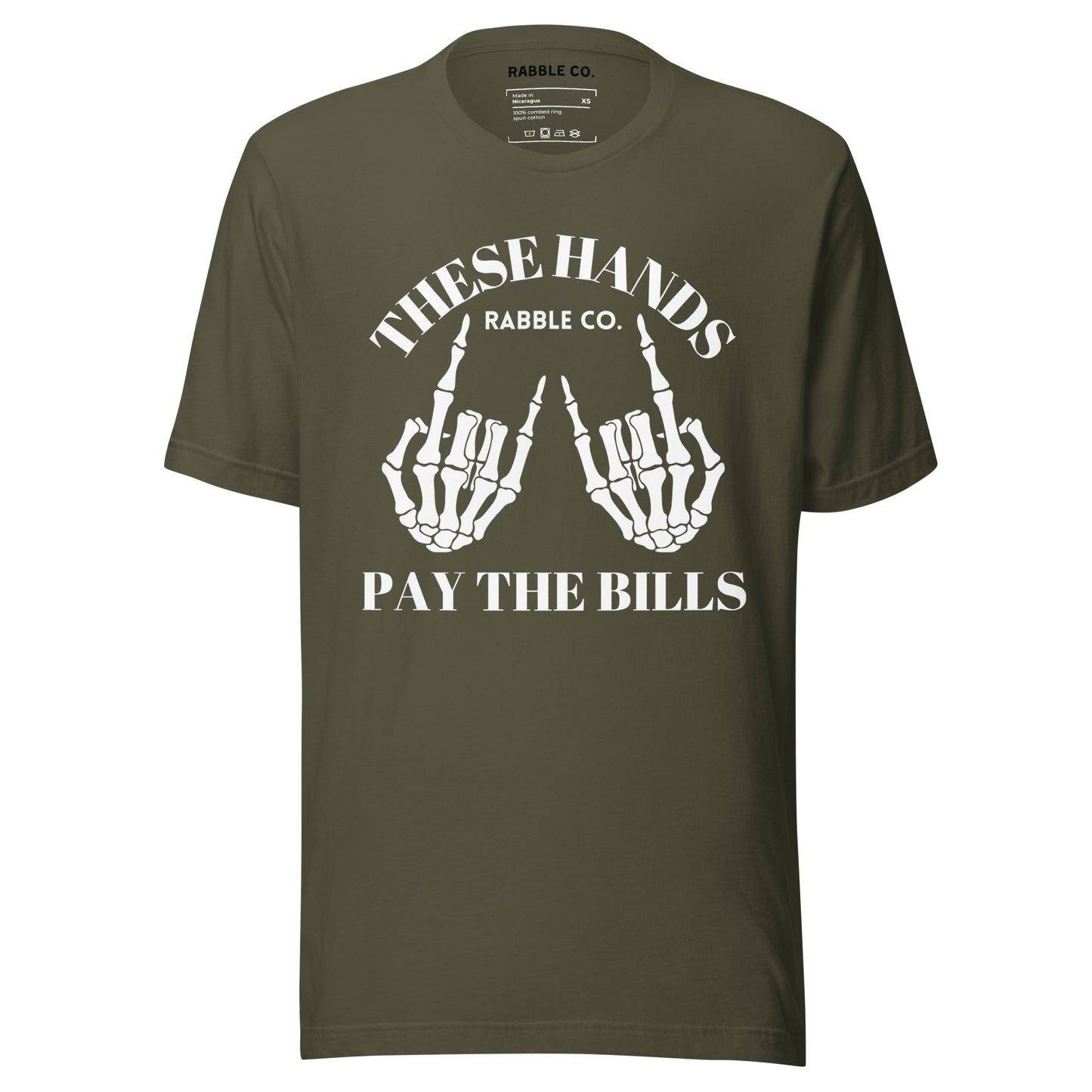 These Hands (WH) - T-Shirt - RABBLE COMPANY