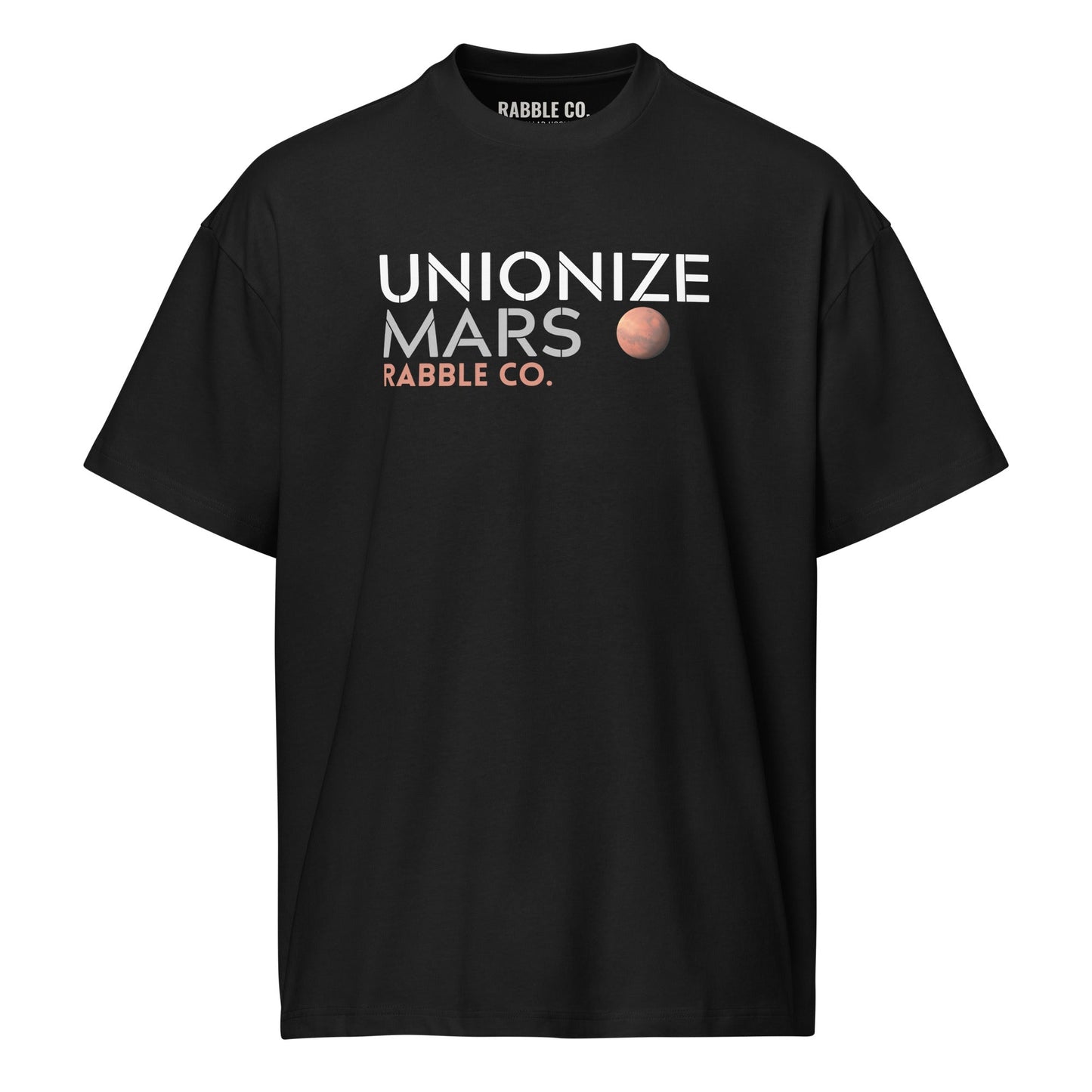 Unionize Mars - Heavyweight Men’s box tee - RABBLE COMPANY