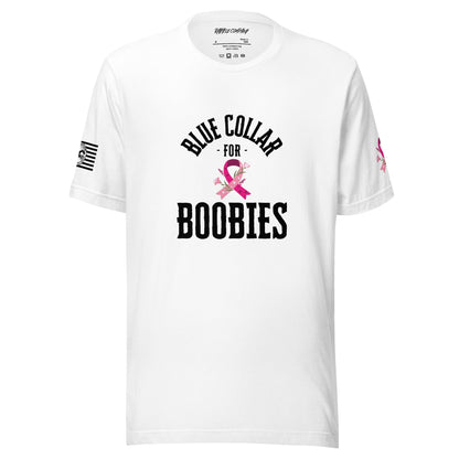 Blue Collar For Boobies - Made in the USA - RABBLE COMPANY