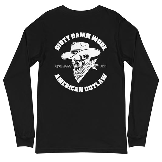 Dirty Damn Work - Long Sleeve Tee - RABBLE COMPANY