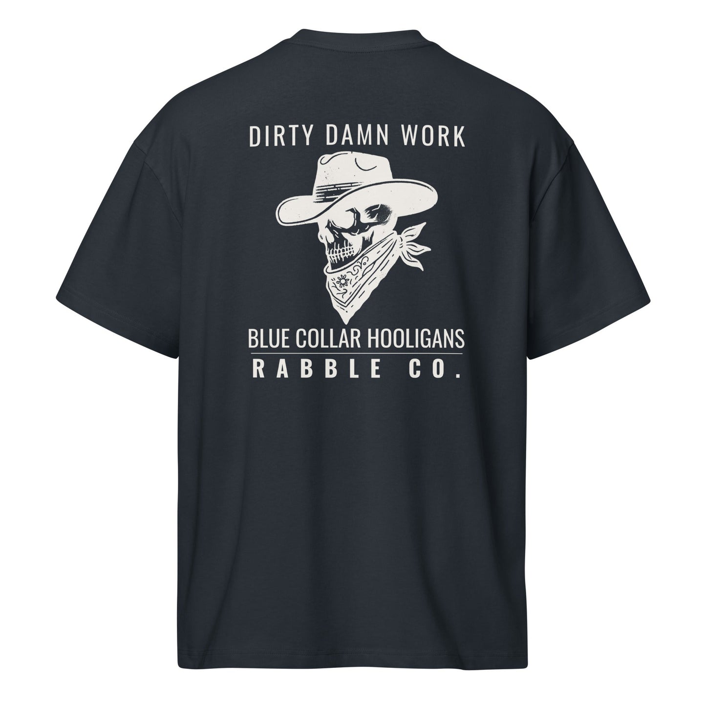 Dirty Work (W) - Heavyweight Men’s box tee - RABBLE COMPANY