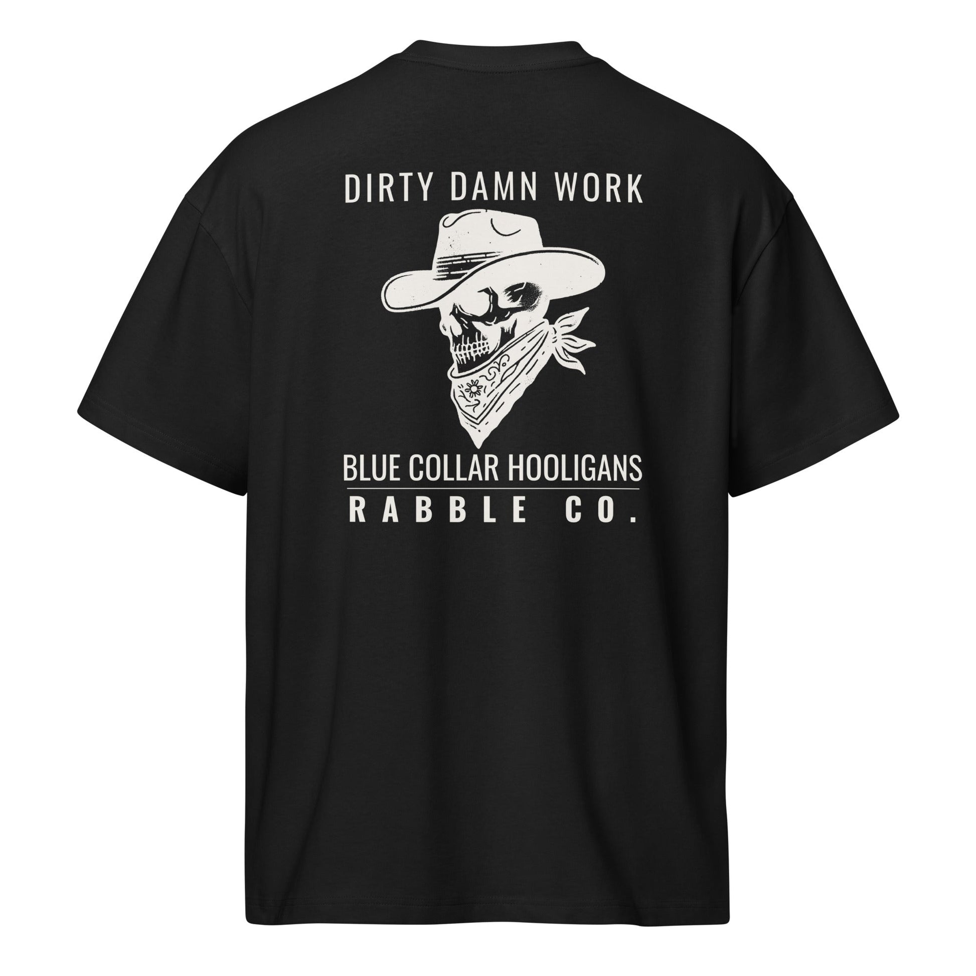 Dirty Work (W) - Heavyweight Men’s box tee - RABBLE COMPANY