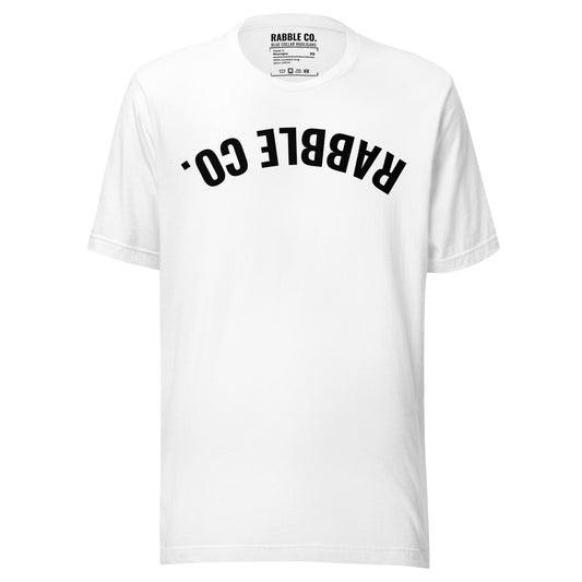 Flipped (B) - Fitted Unisex t-shirt - RABBLE COMPANY
