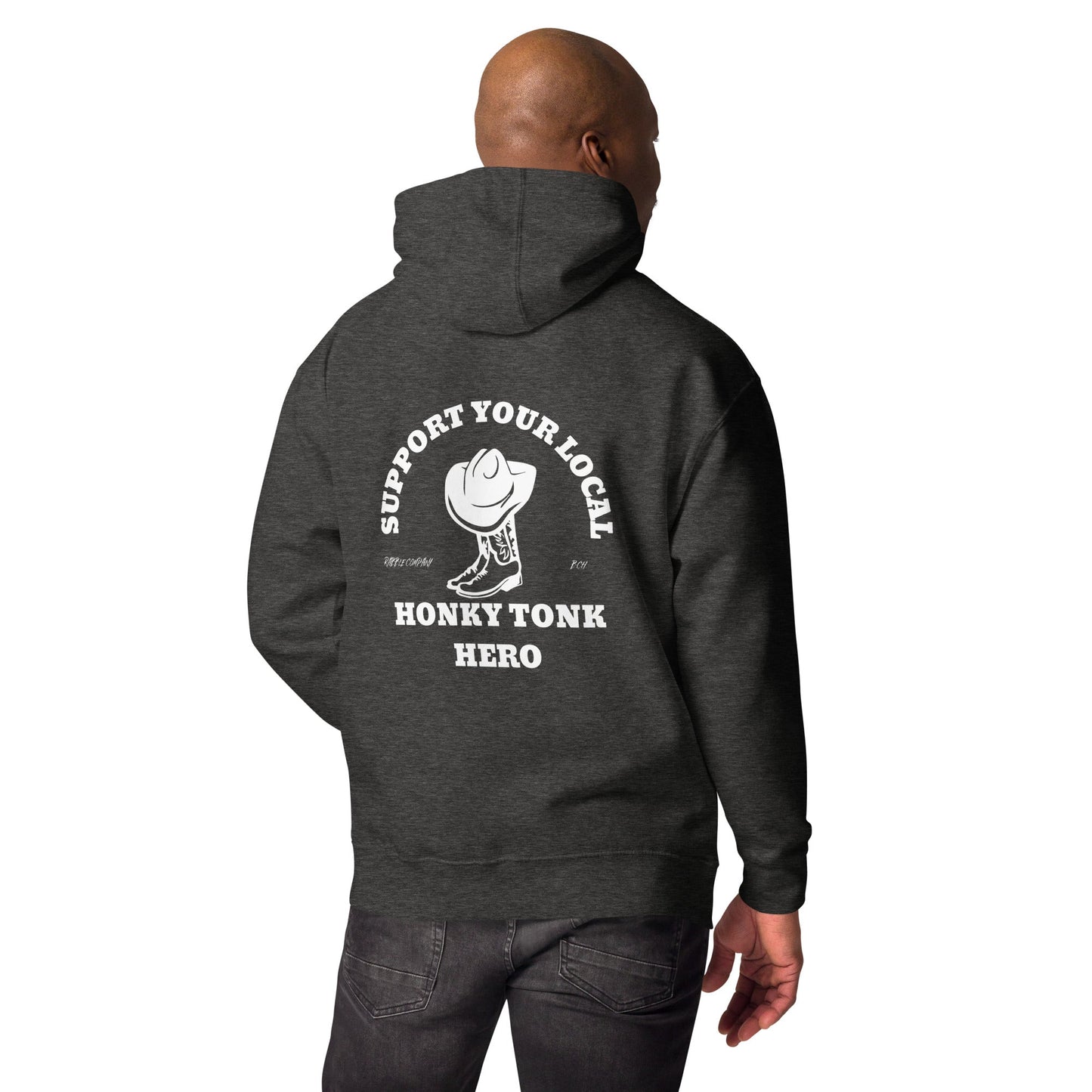 HONKY TONK HERO - Hoodie - RABBLE COMPANY