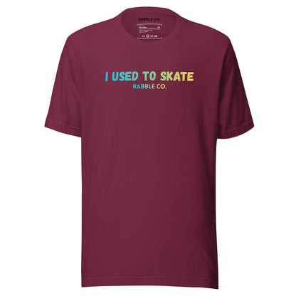 I Used To Skate (Blueberry Lemonade) - T-Shirt - RABBLE COMPANY