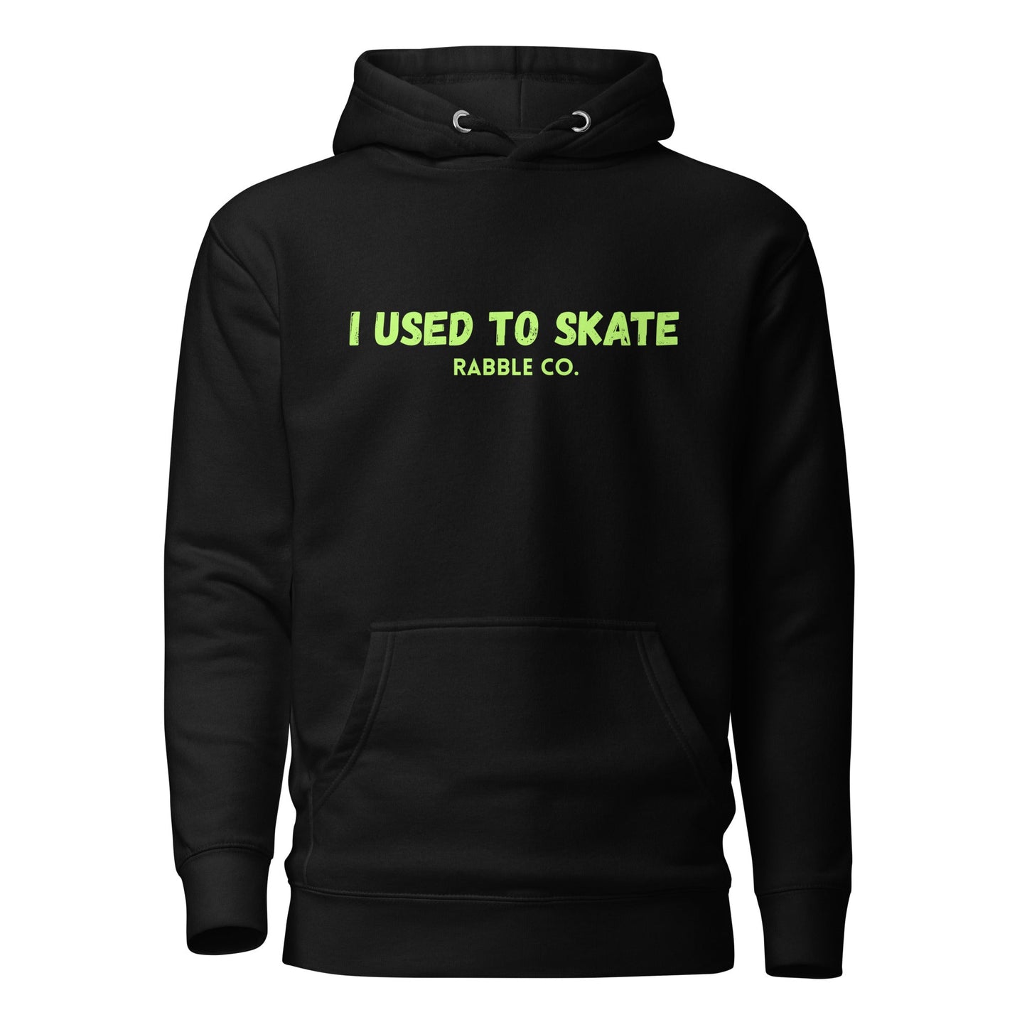 I Used To Skate (Lime) - Hoodie - RABBLE COMPANY