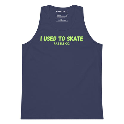I Used To Skate (Minty) - Tank Top - RABBLE COMPANY