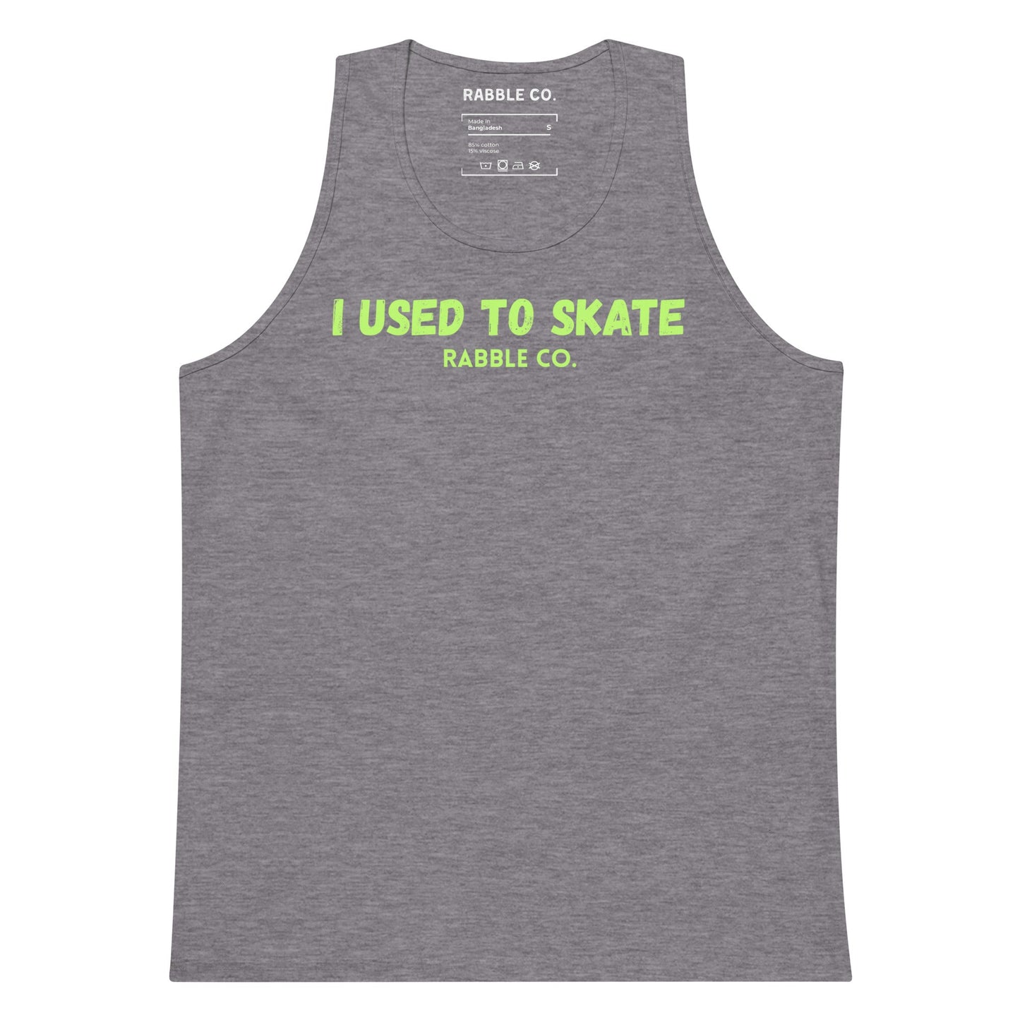 I Used To Skate (Minty) - Tank Top - RABBLE COMPANY