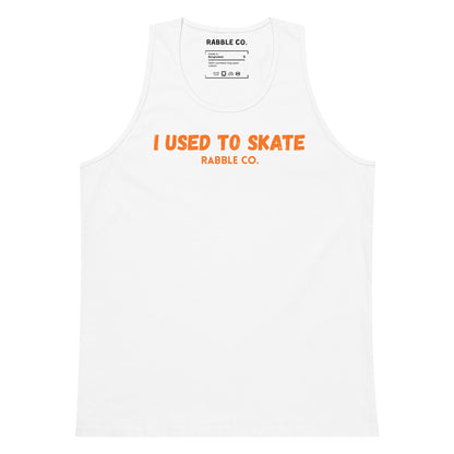 I Used To Skate (Orange) - Tank Top - RABBLE COMPANY