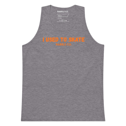I Used To Skate (Orange) - Tank Top - RABBLE COMPANY