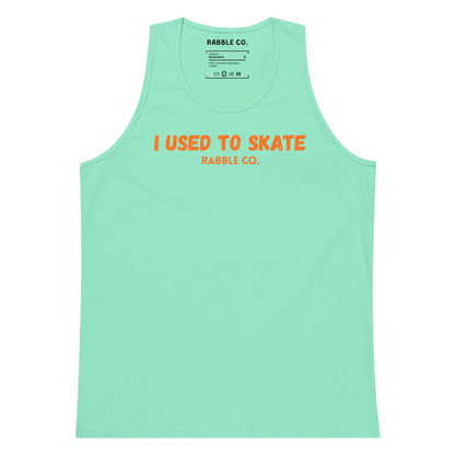 I Used To Skate (Orange) - Tank Top - RABBLE COMPANY