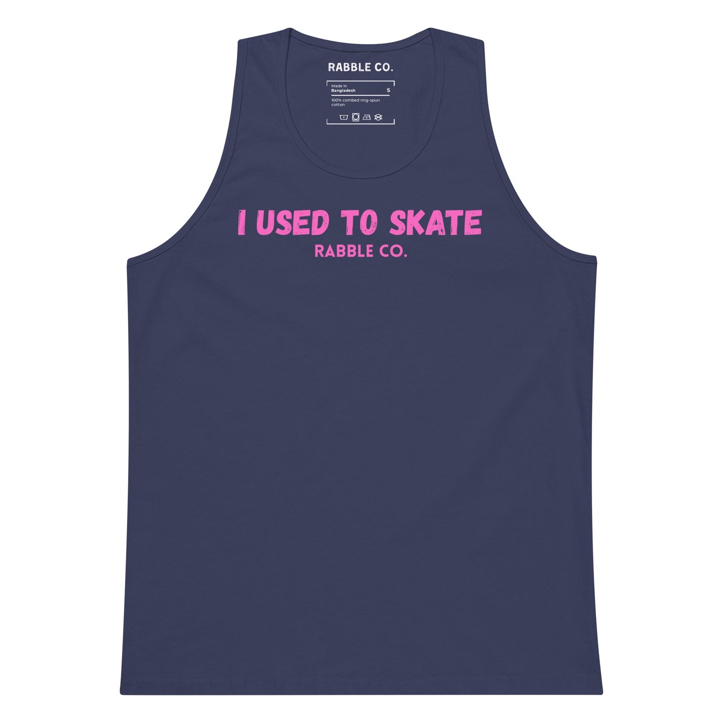 I Used To Skate (Pink) - Tank Top - RABBLE COMPANY