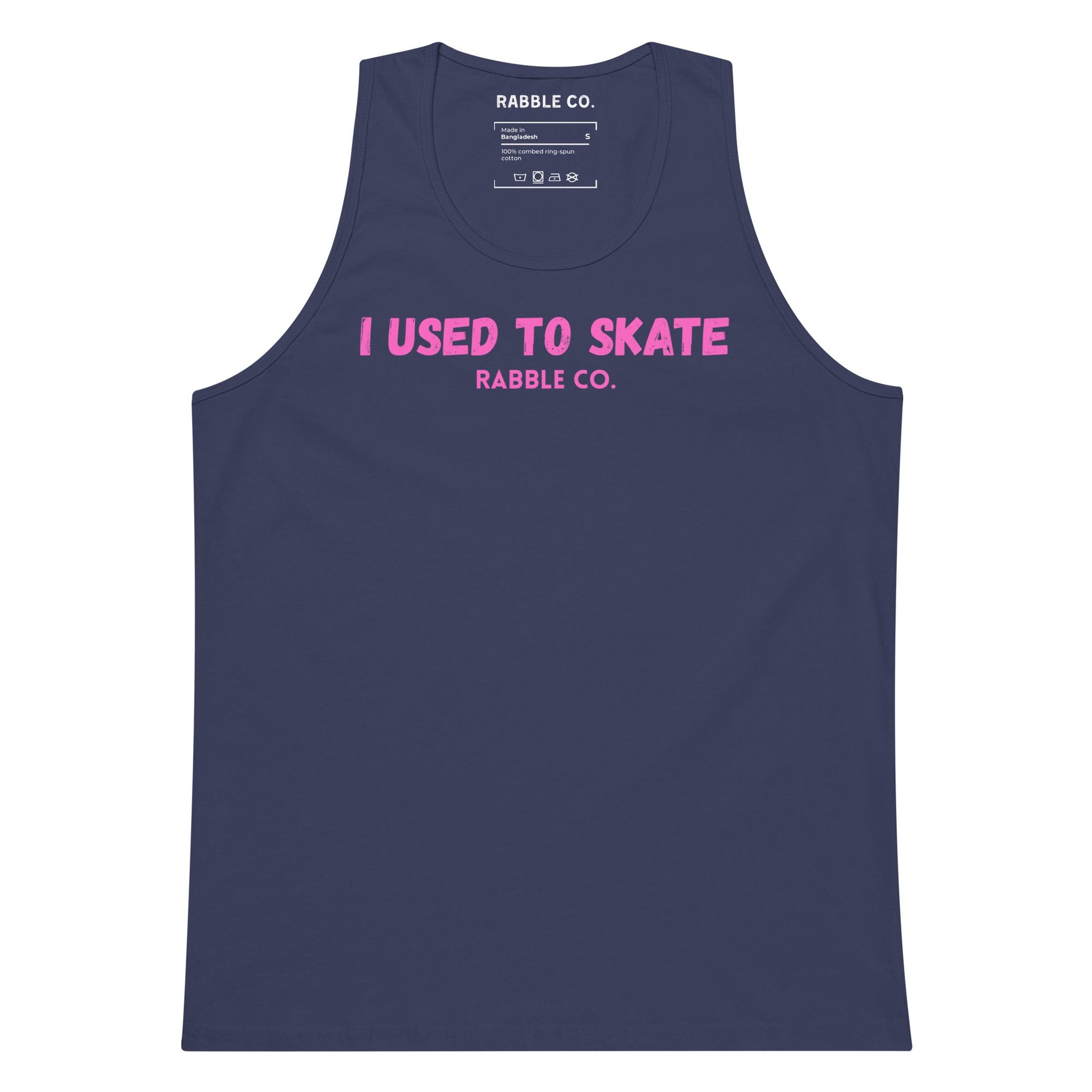 I Used To Skate (Pink) - Tank Top - RABBLE COMPANY