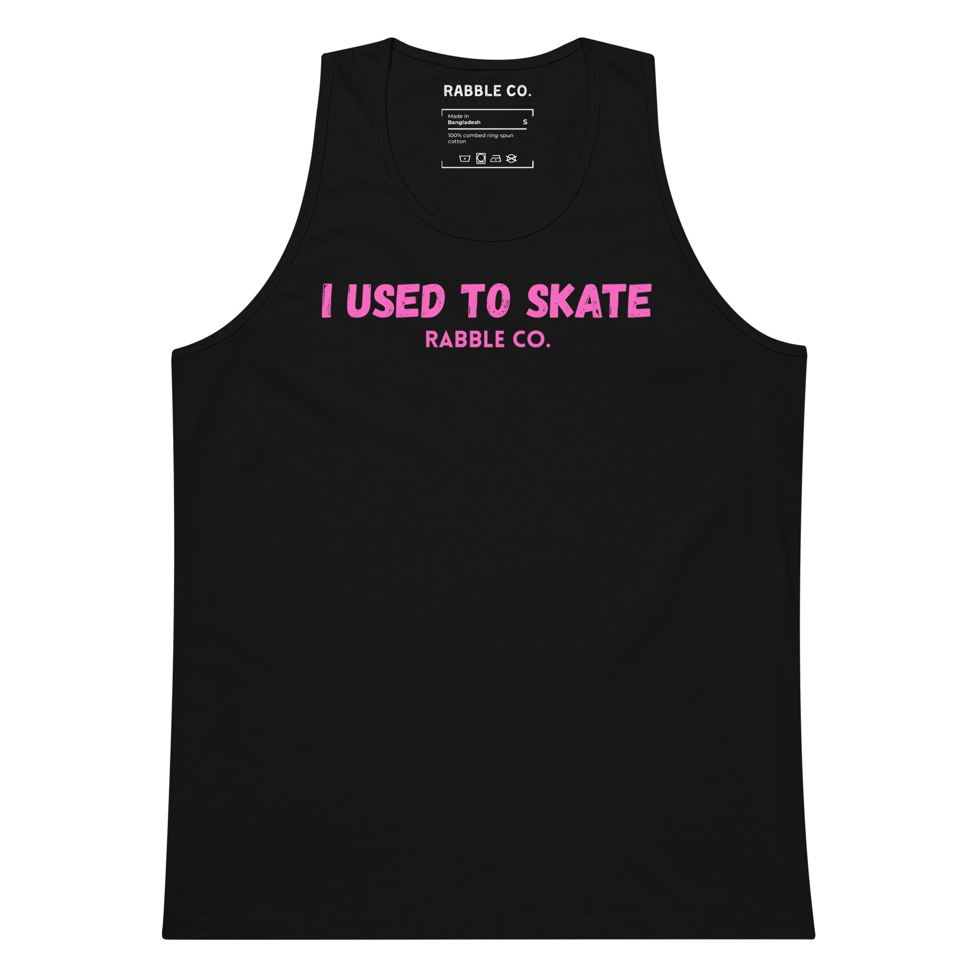 I Used To Skate (Pink) - Tank Top - RABBLE COMPANY