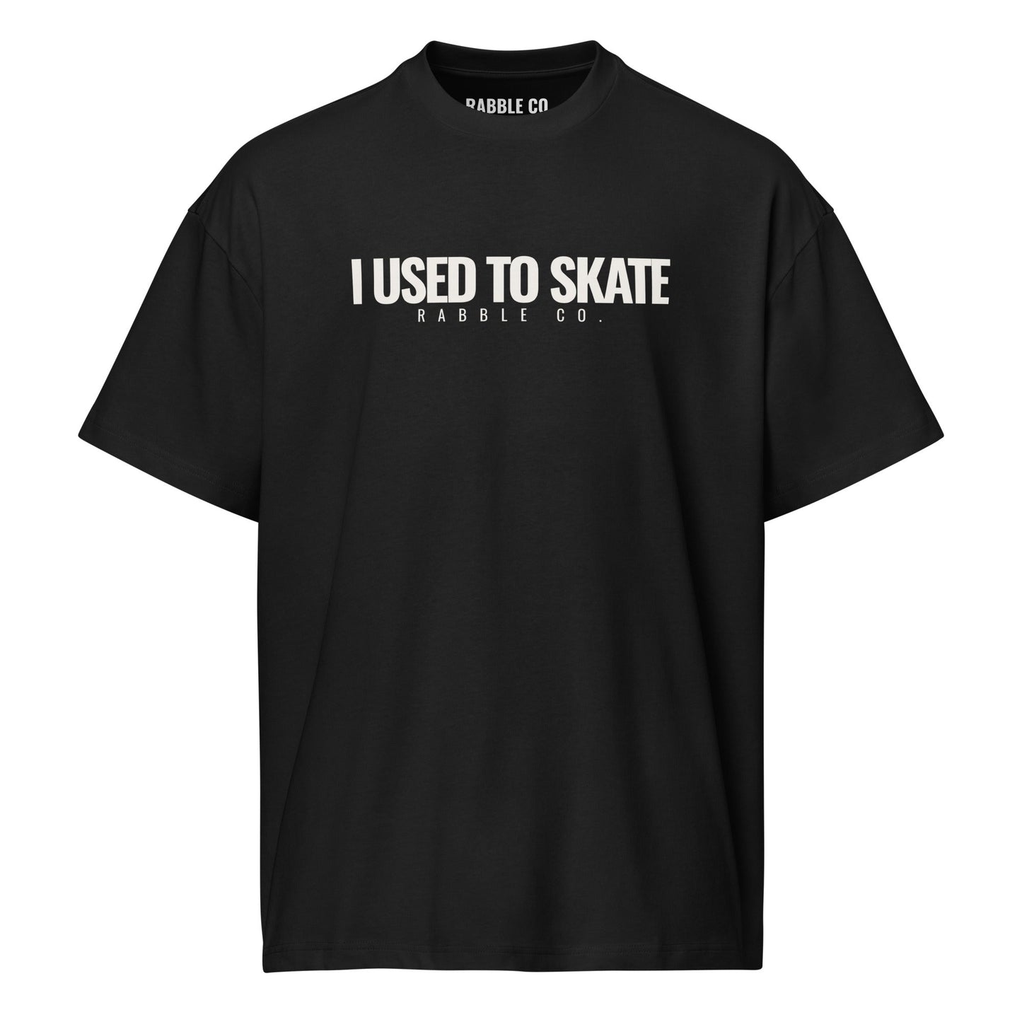 I Used To Skate (W) - Heavyweight Men’s box tee - RABBLE COMPANY