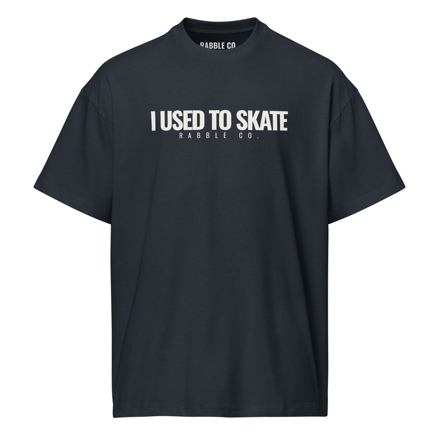 I Used To Skate (W) - Heavyweight Men’s box tee - RABBLE COMPANY