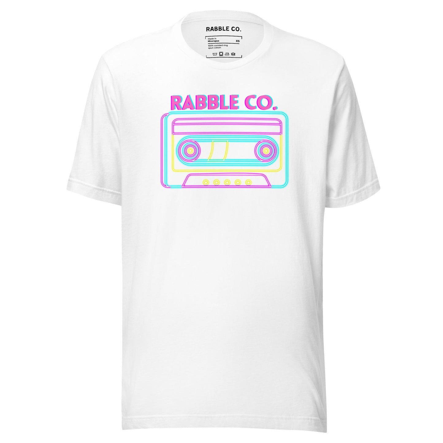 Listen. Rewind. Repeat. - T-Shirt - RABBLE COMPANY