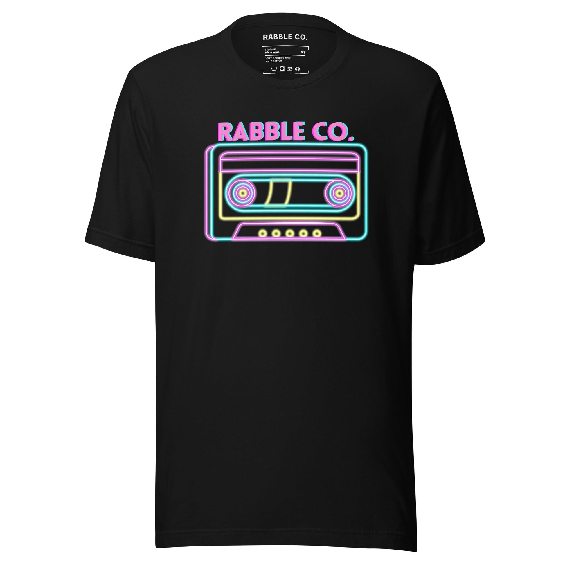 Listen. Rewind. Repeat. - T-Shirt - RABBLE COMPANY