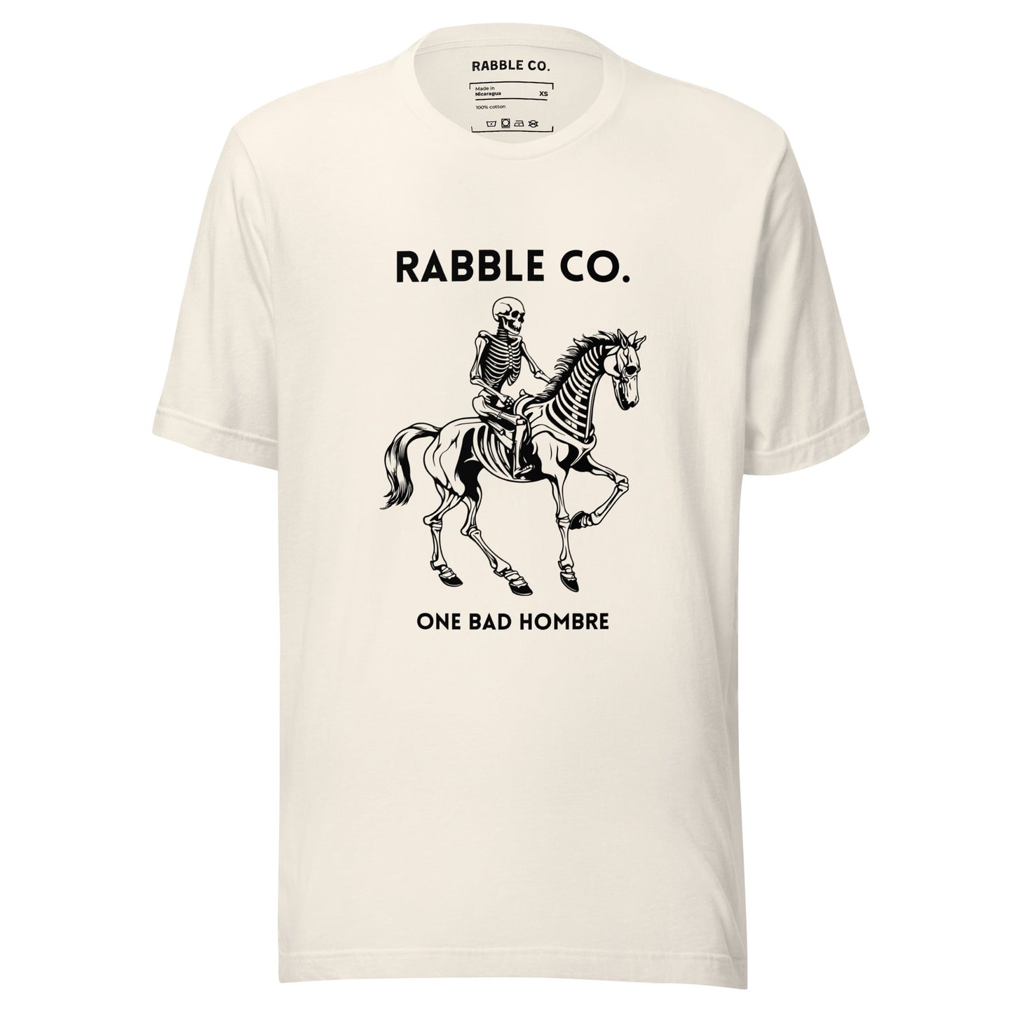 One Bad Hombre (BL) - T-Shirt - RABBLE COMPANY