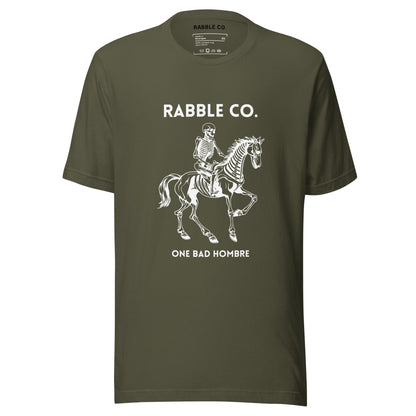 One Bad Hombre (WH) - T-Shirt - RABBLE COMPANY