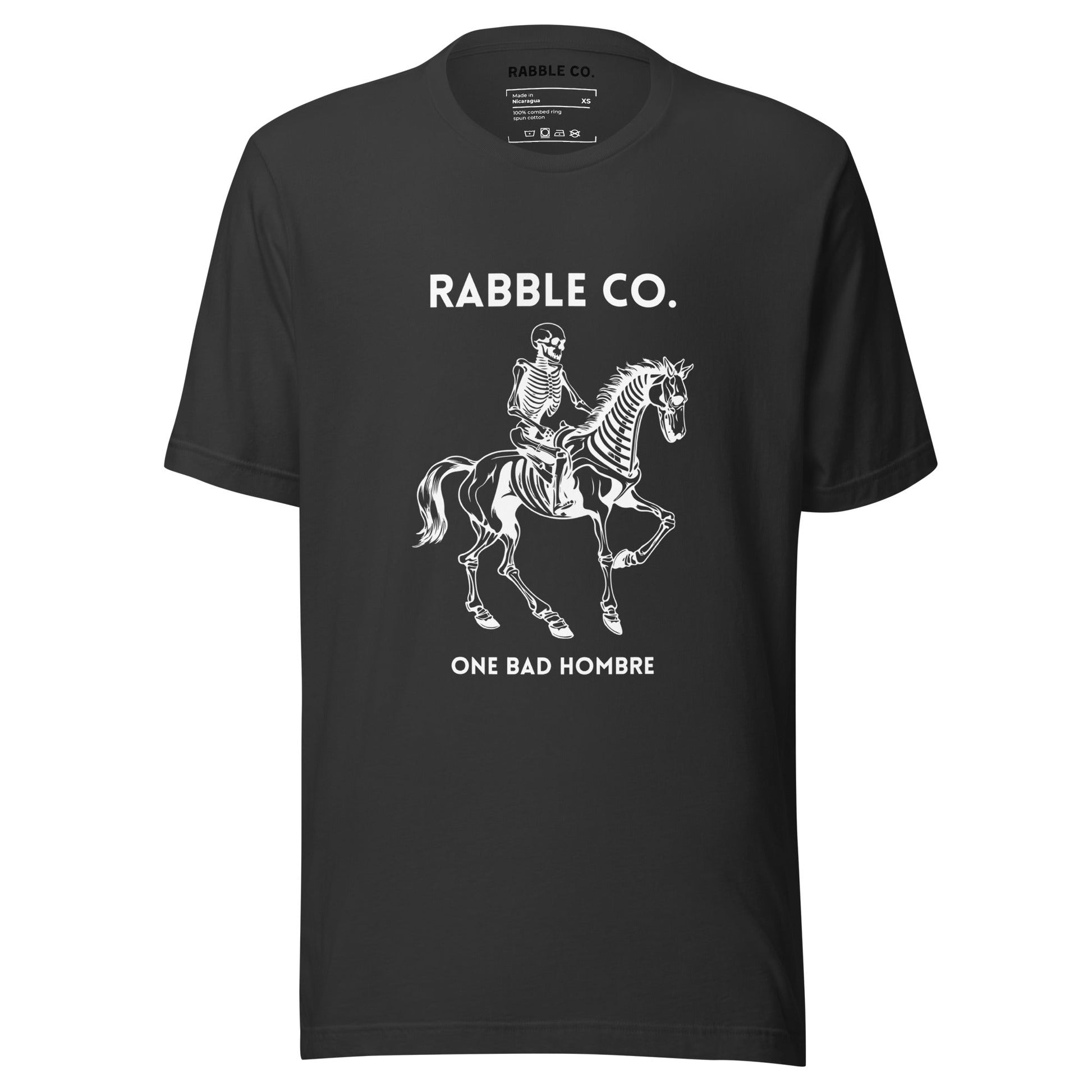 One Bad Hombre (WH) - T-Shirt - RABBLE COMPANY