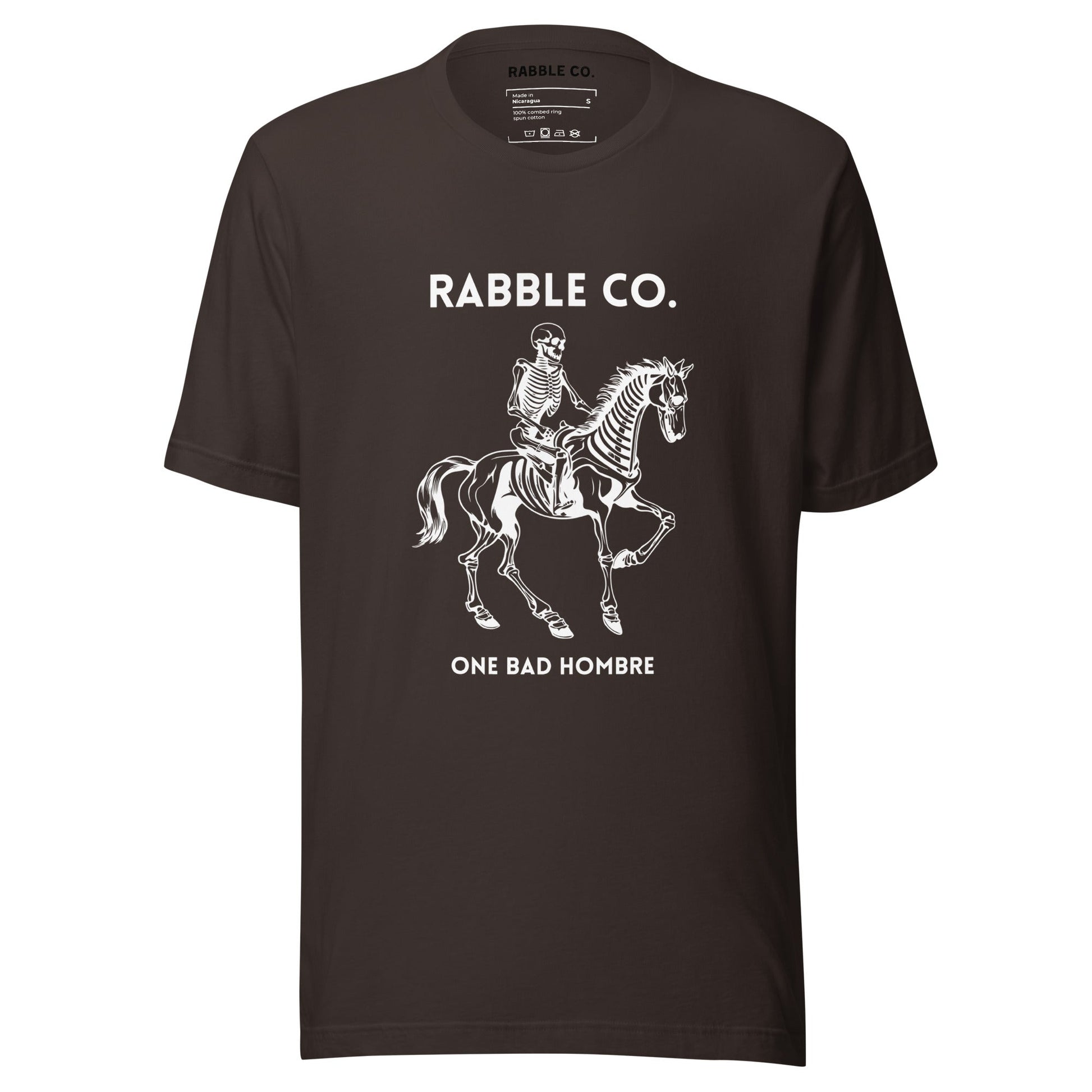 One Bad Hombre (WH) - T-Shirt - RABBLE COMPANY