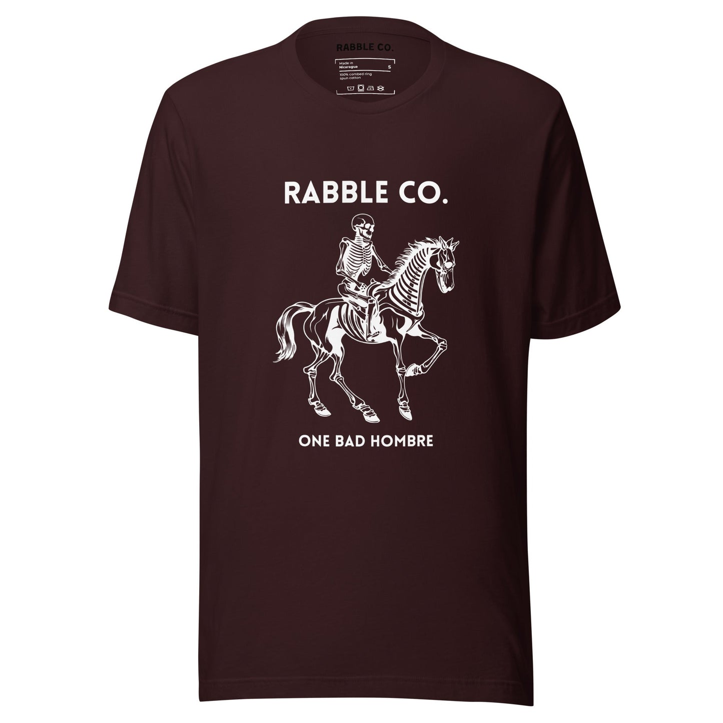 One Bad Hombre (WH) - T-Shirt - RABBLE COMPANY