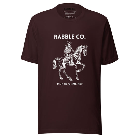 One Bad Hombre (WH) - T-Shirt - RABBLE COMPANY