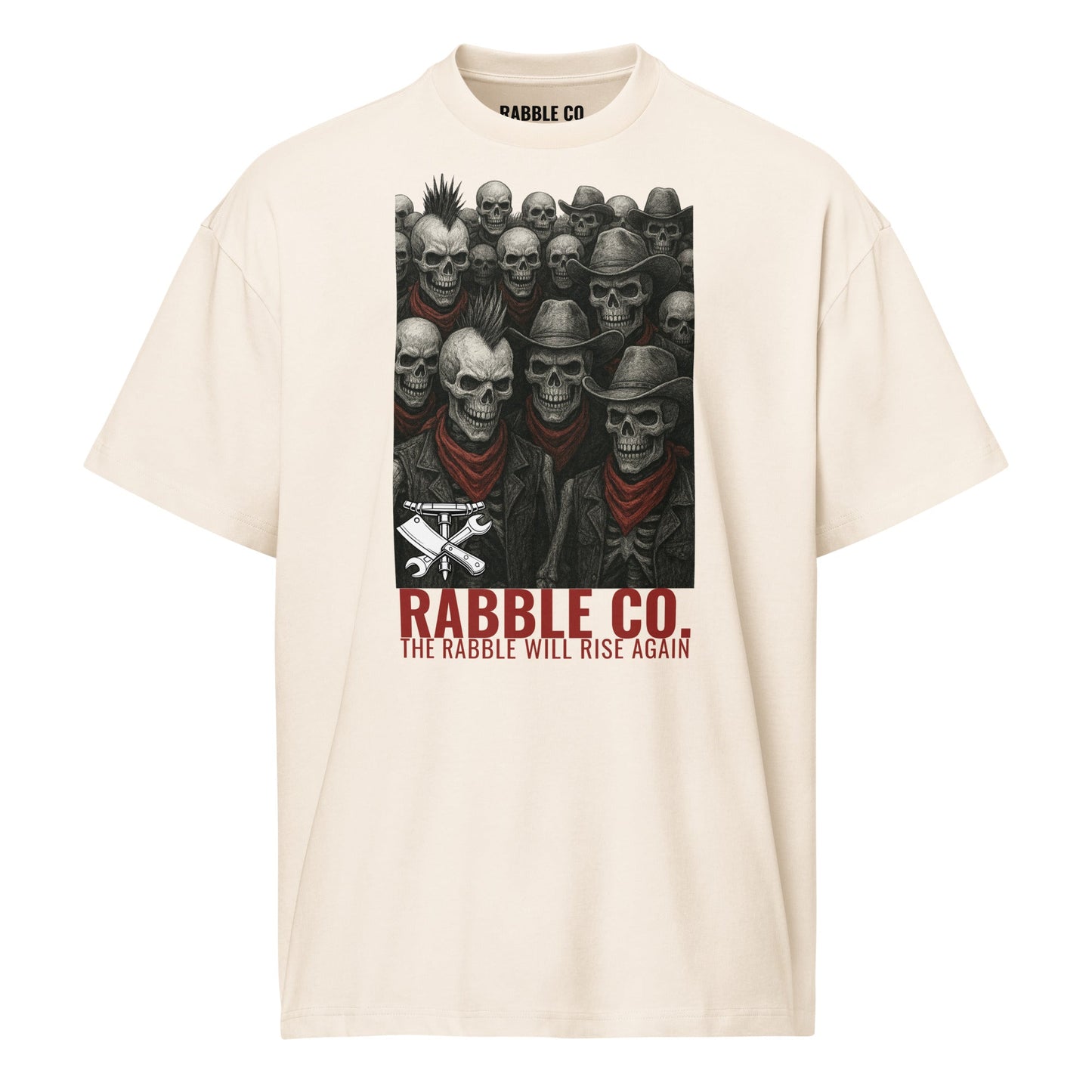 Rise - Heavyweight Men’s box tee - RABBLE COMPANY