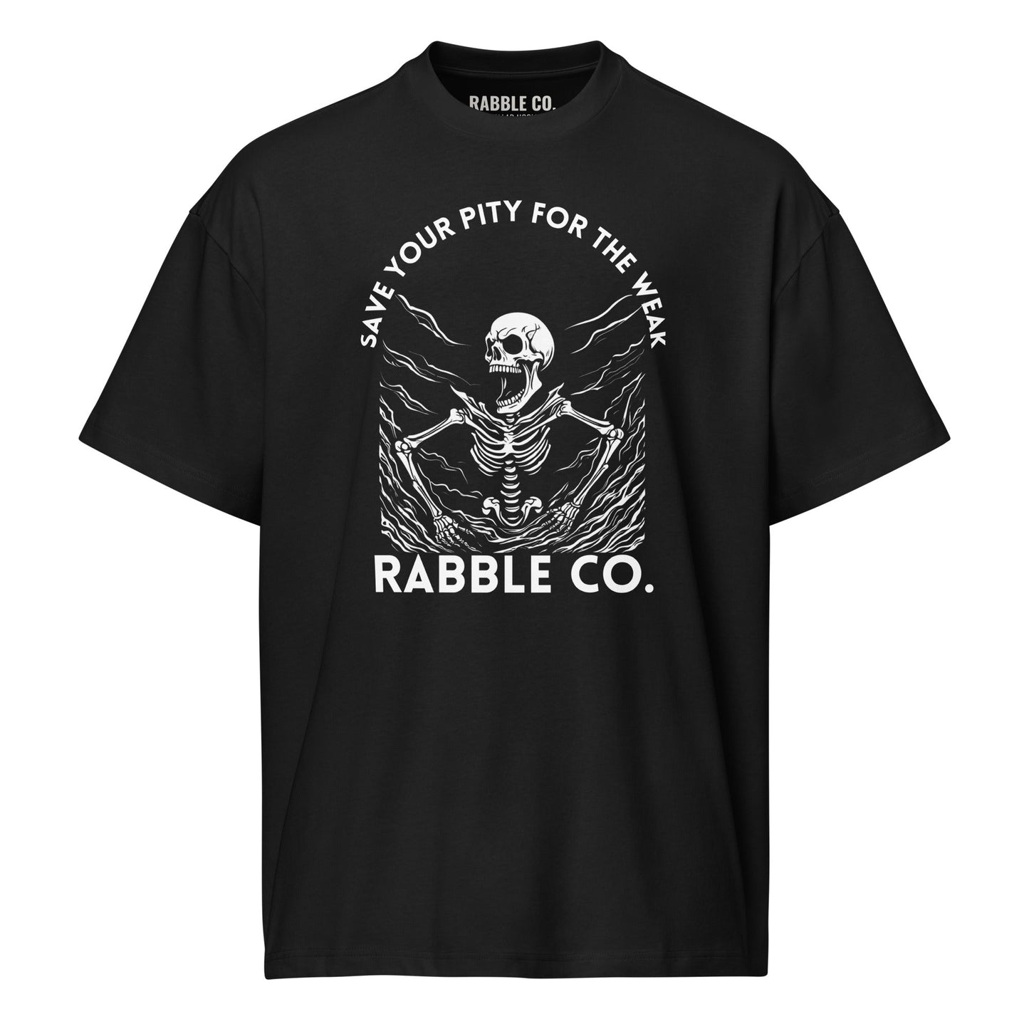 Save Your Pity - Heavyweight Men’s box tee - RABBLE COMPANY