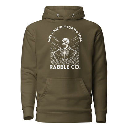 Save Your Pity - Hoodie - RABBLE COMPANY