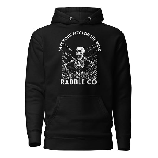 Save Your Pity - Hoodie - RABBLE COMPANY