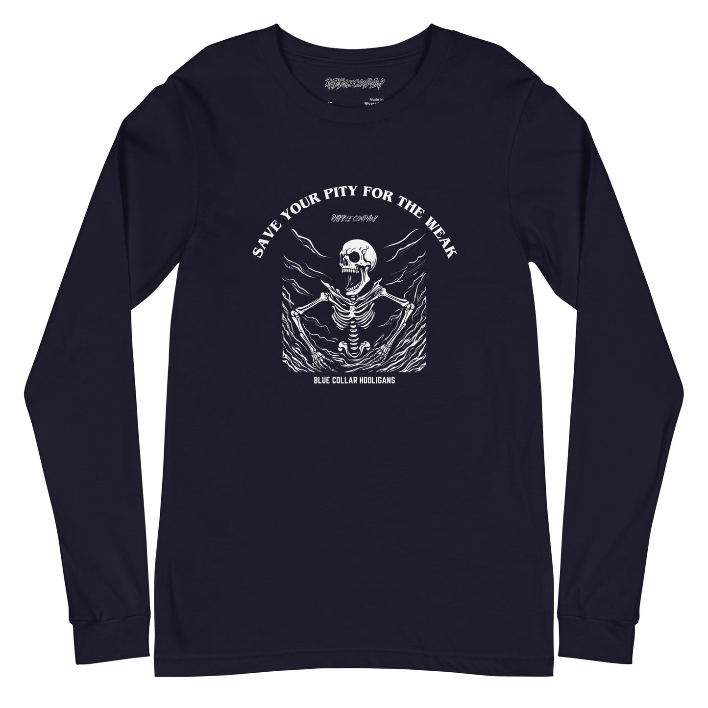 Save Your Pity - Long Sleeve Tee - RABBLE COMPANY