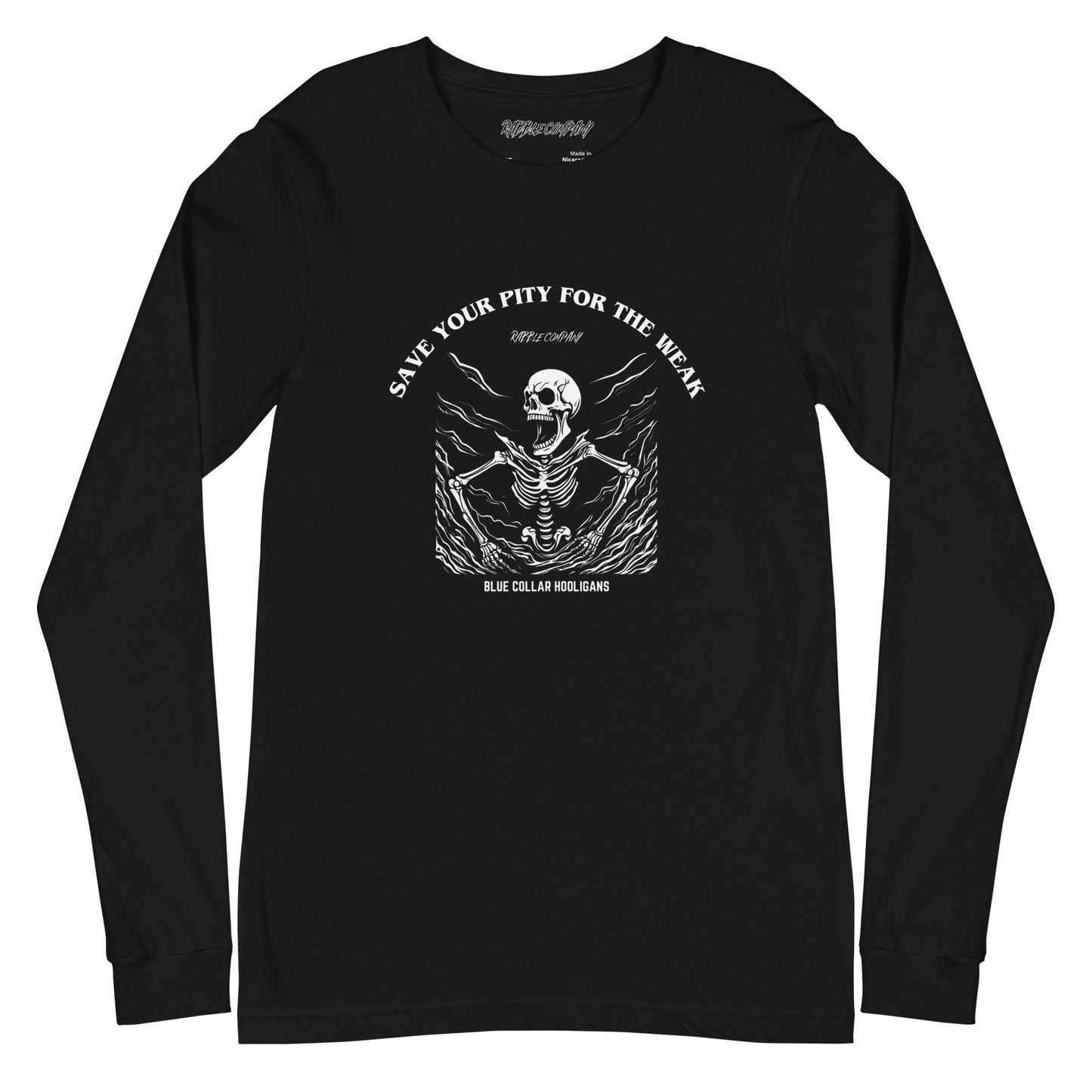 Save Your Pity - Long Sleeve Tee - RABBLE COMPANY