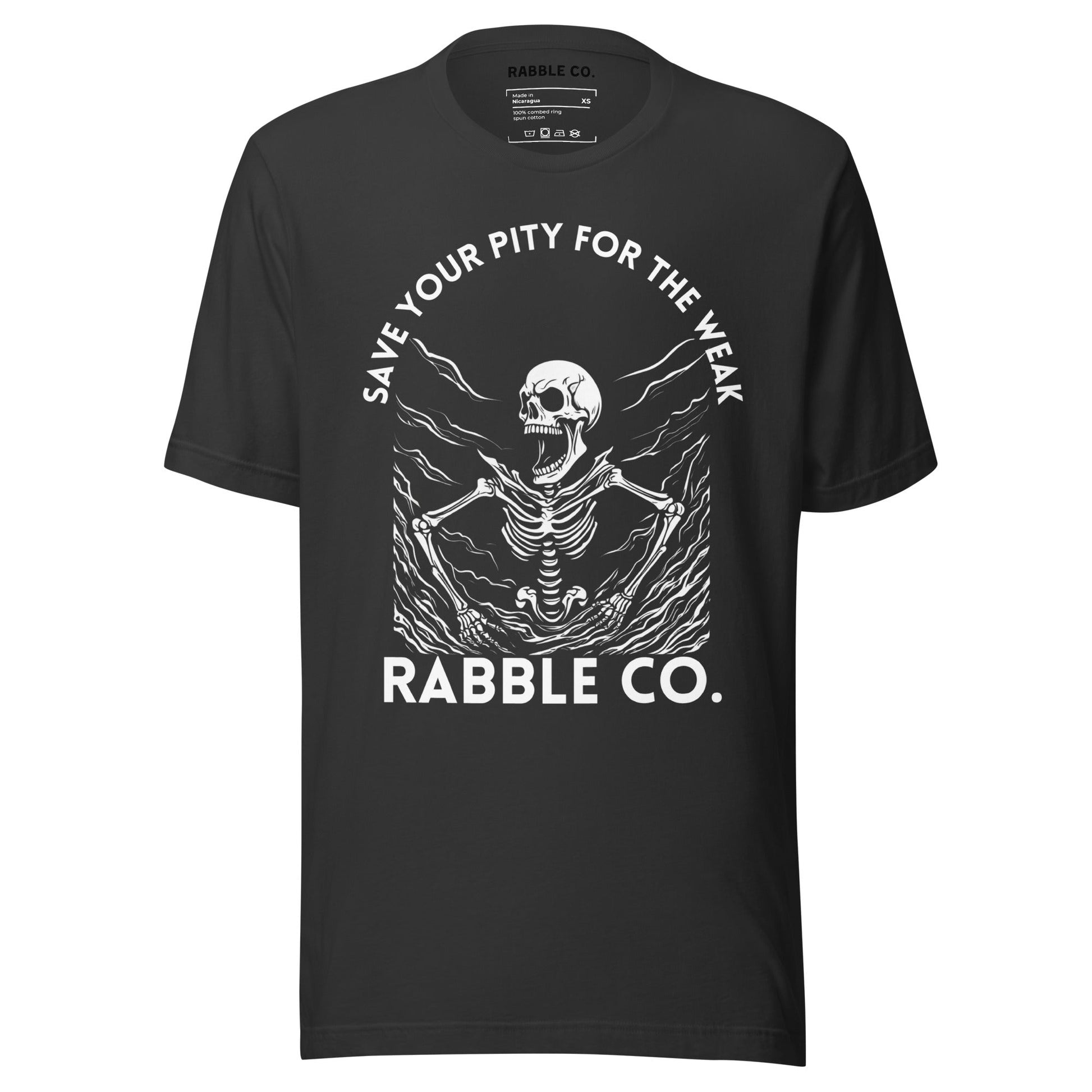 Save Your Pity - T-Shirt - RABBLE COMPANY