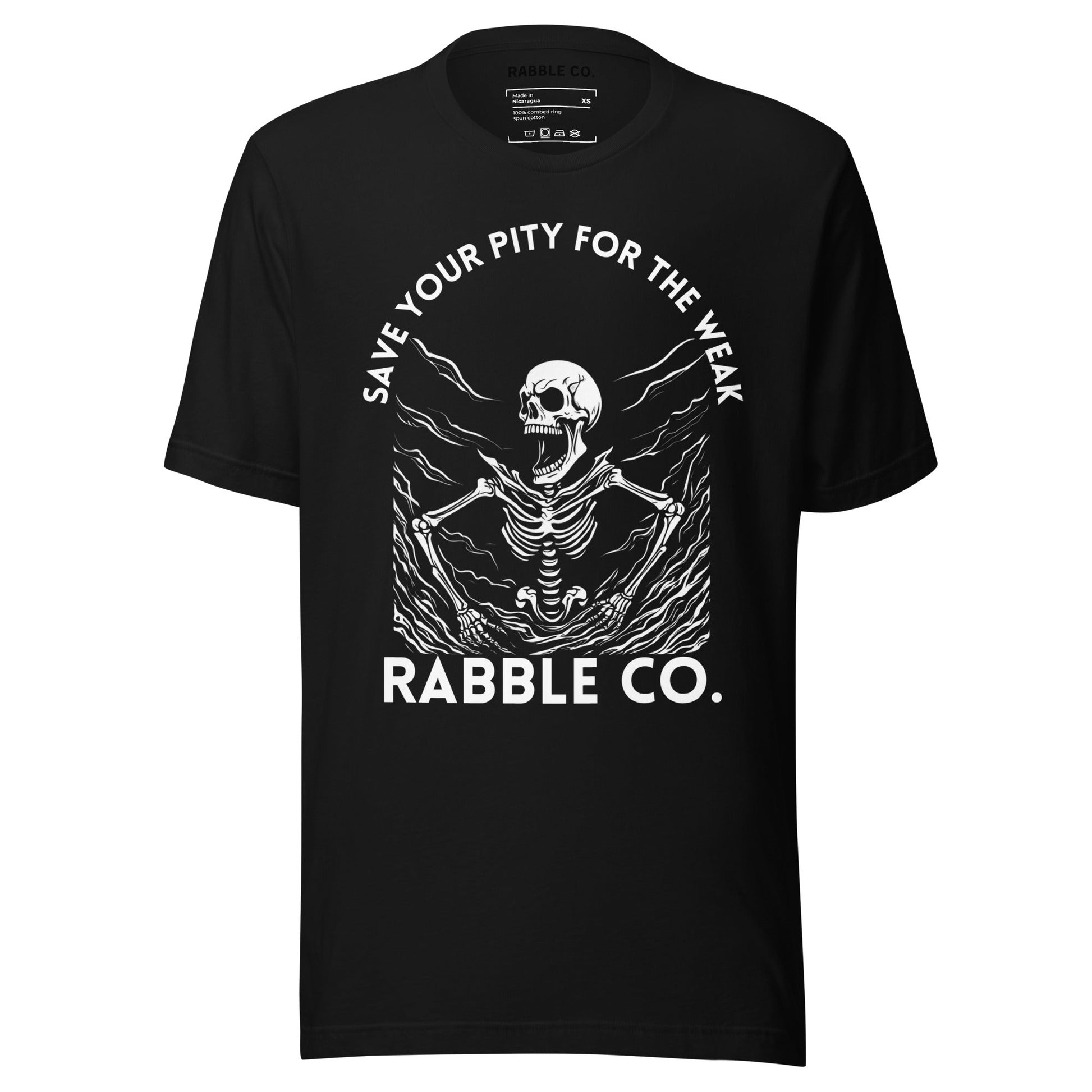 Save Your Pity - T-Shirt - RABBLE COMPANY