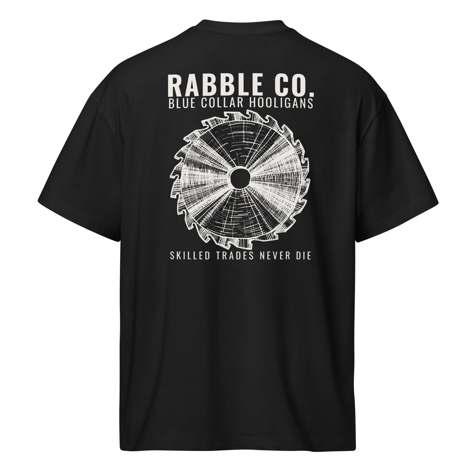 Skilled Saw (W) - Heavyweight Men’s box tee - RABBLE COMPANY