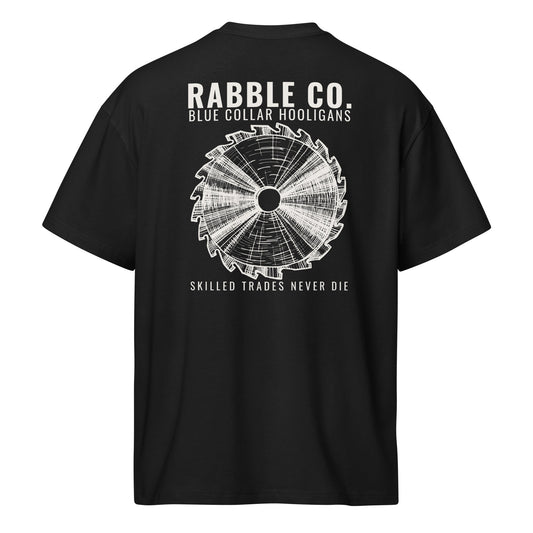 Skilled Saw (W) - Heavyweight Men’s box tee - RABBLE COMPANY