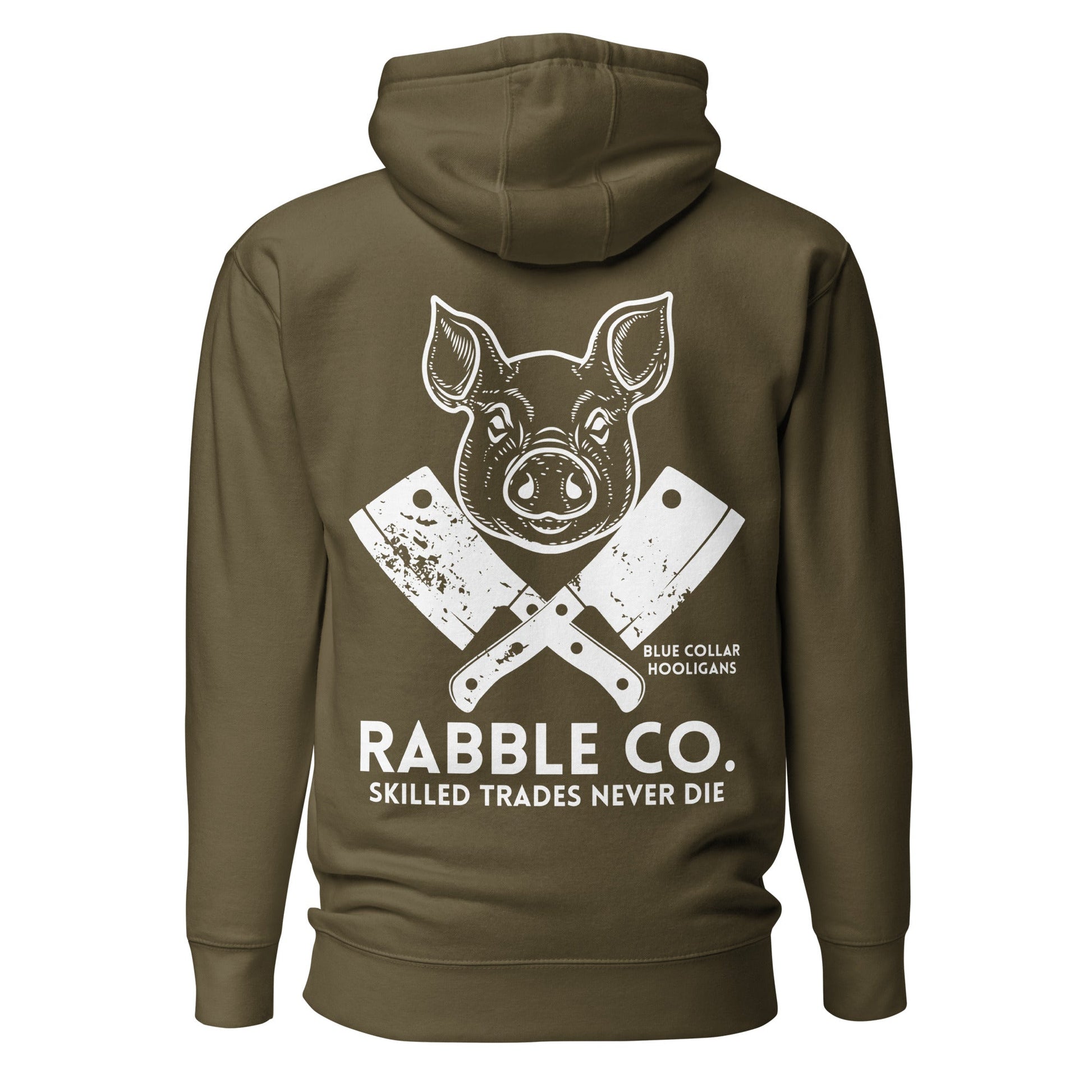 Skilled Trades Pig - Hoodie - RABBLE COMPANY