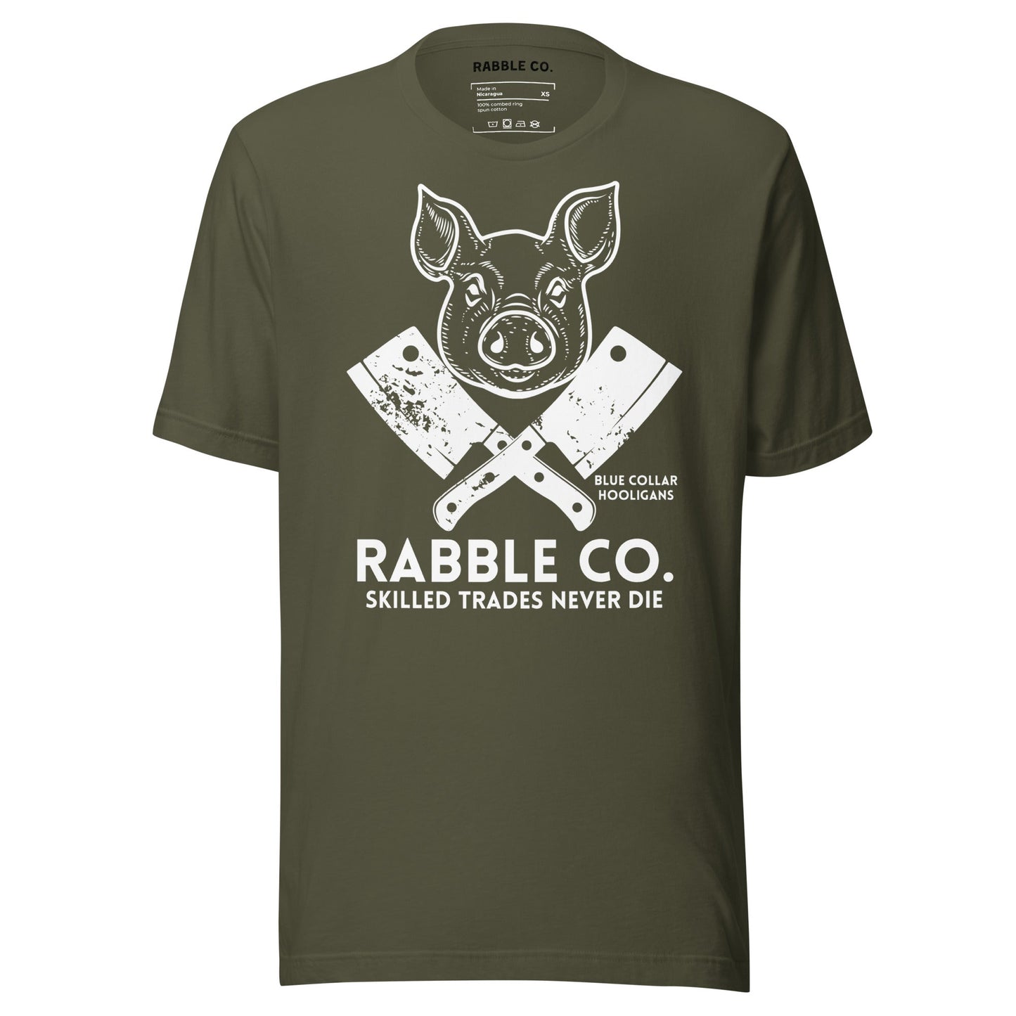 Skilled Trades Pig - T-Shirt - RABBLE COMPANY