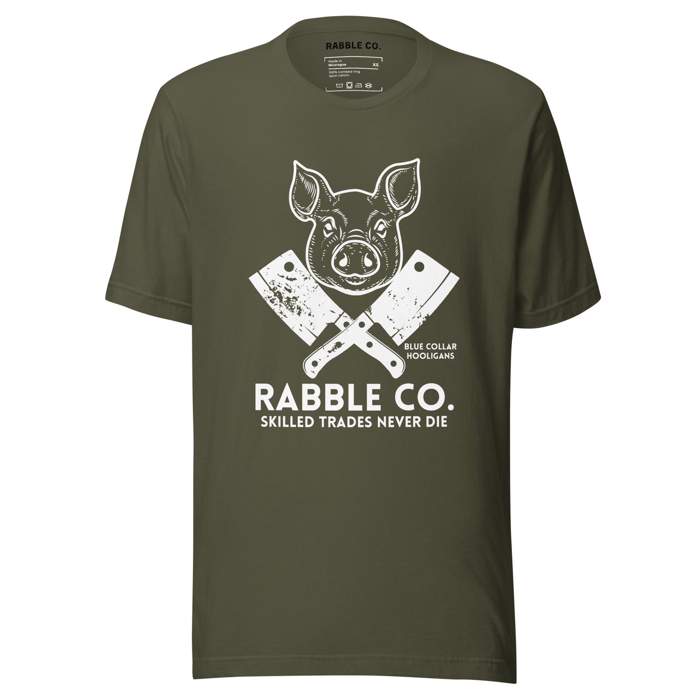Skilled Trades Pig - T-Shirt - RABBLE COMPANY